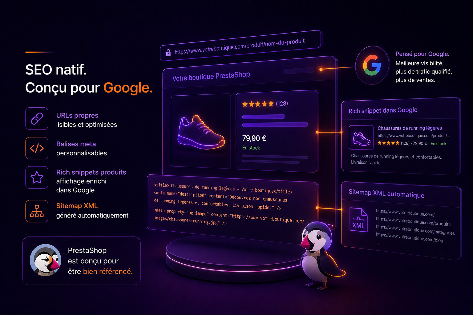 Fiches produits optimisées